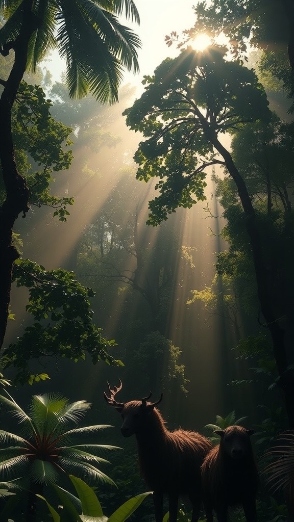 Tangga Ajaib di Udara
