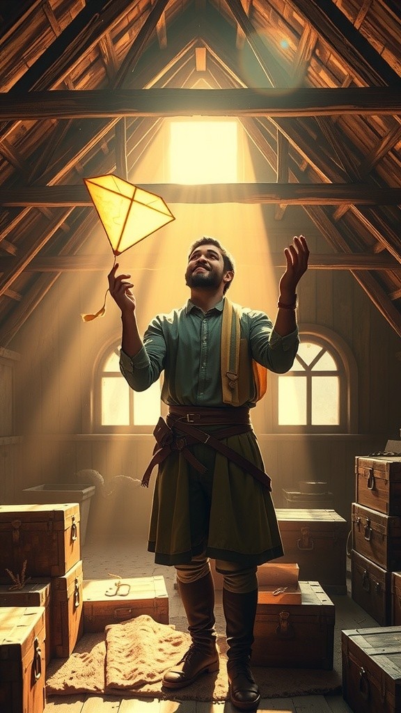 Rafa dan Layang-Layang Emas: Petualangan di Pulau Terapung