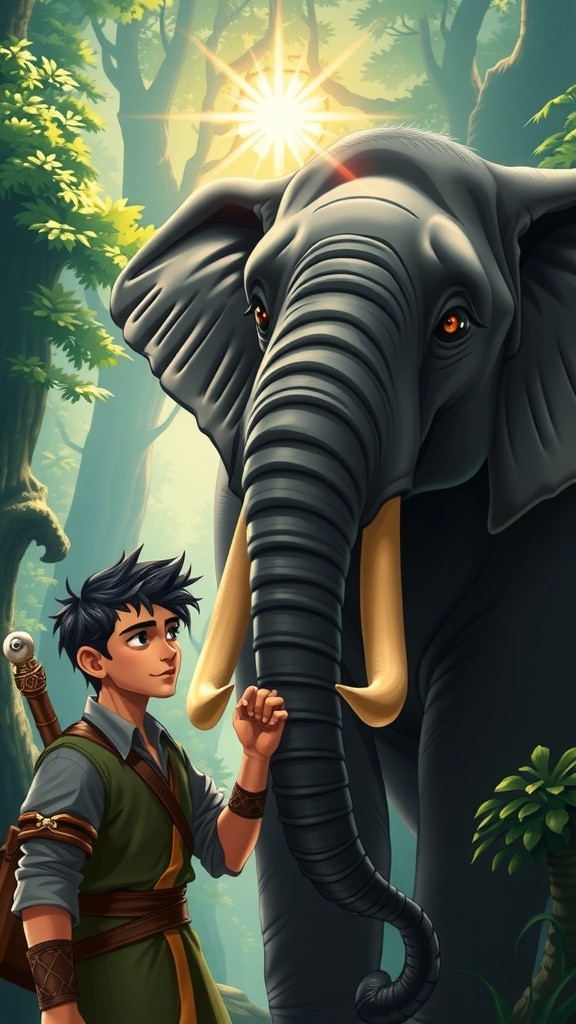 Berries in the Glade: A Magical Adventure with Theo and Trunk