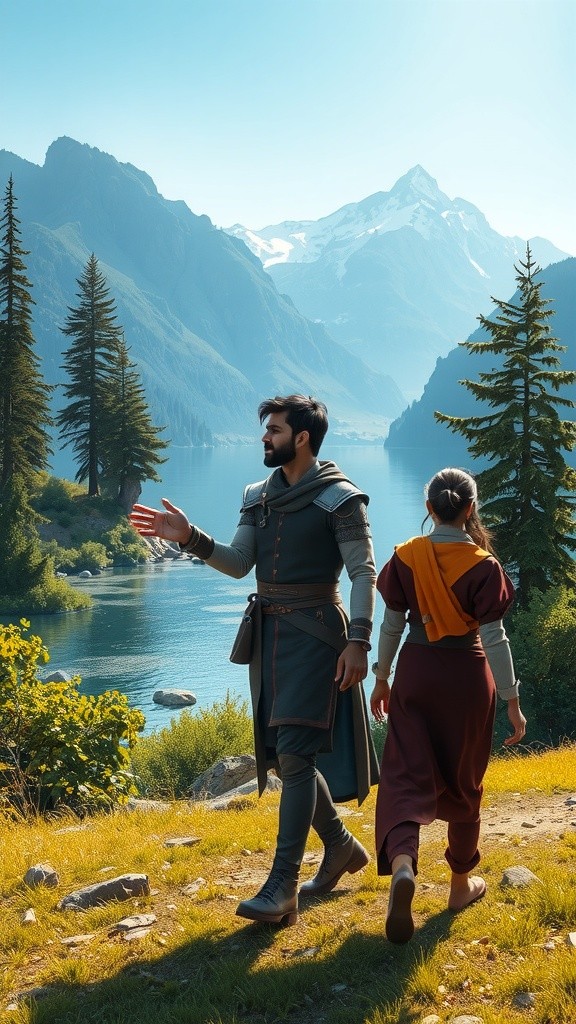 आरव की नीलोक की यात्रा