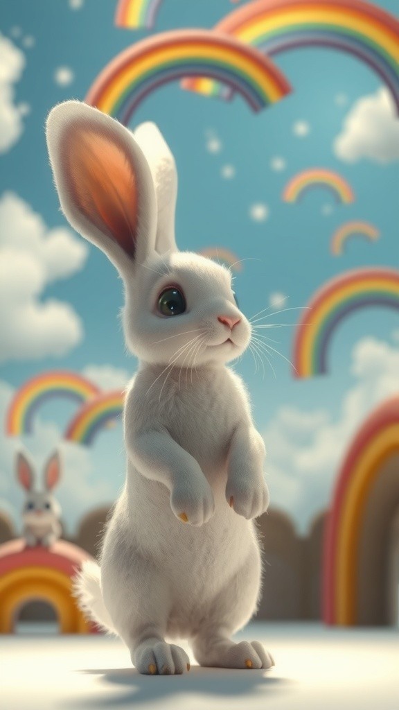 Rainbow Rabbit's Magic Feast