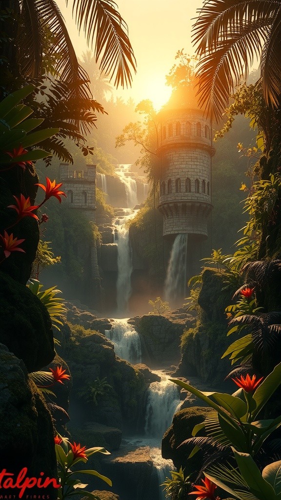 Jungle Journey: Adventure with Fantasy Friends