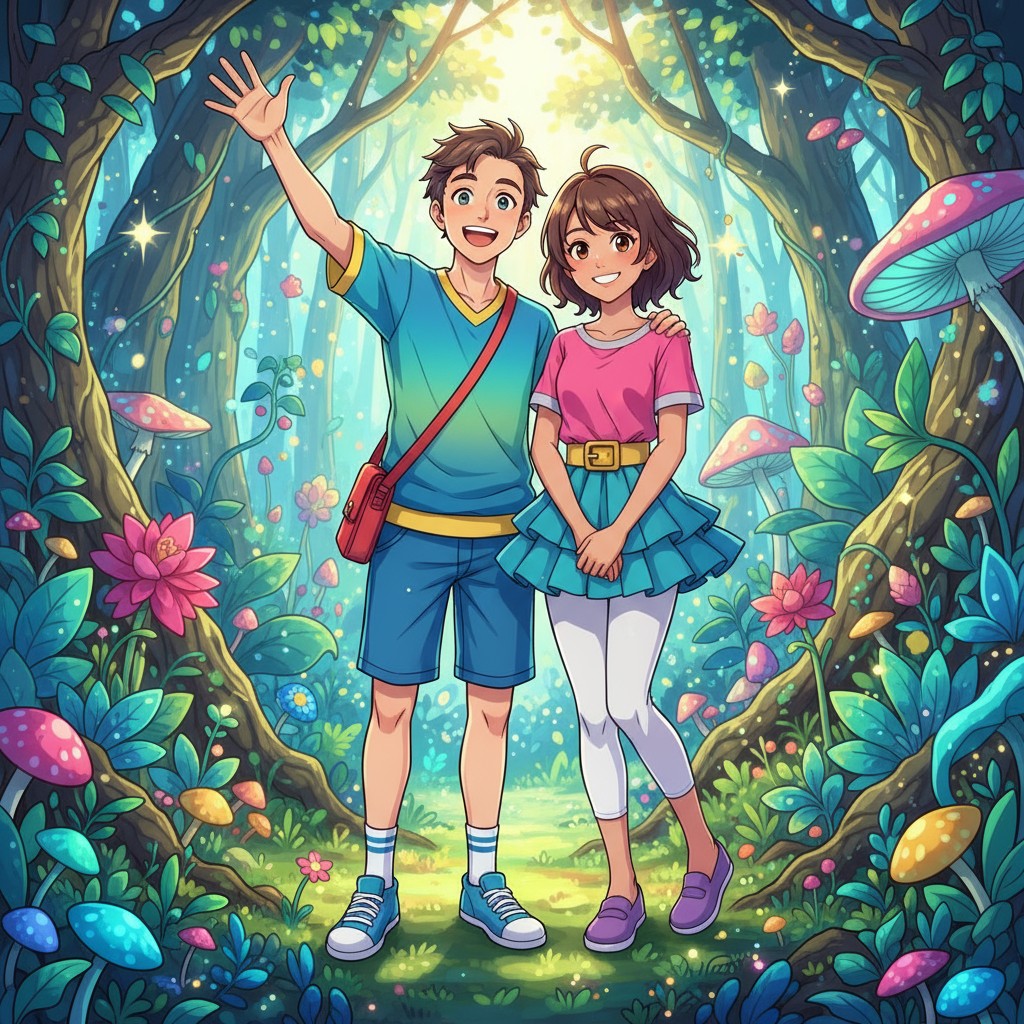 أبطال الصدق في الغابة السحرية!