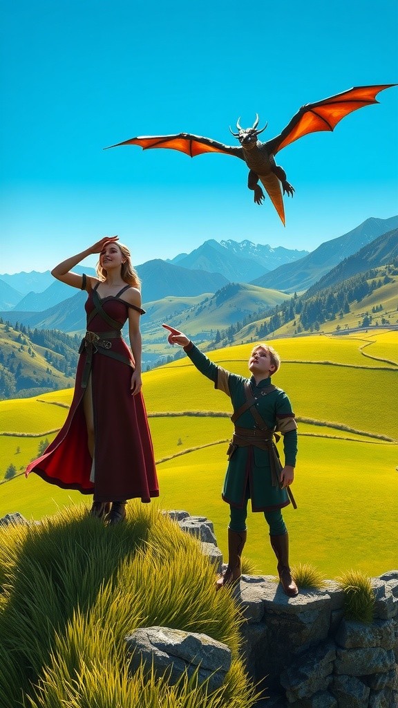 Forbidden Flames: A Dragon Rider's Love