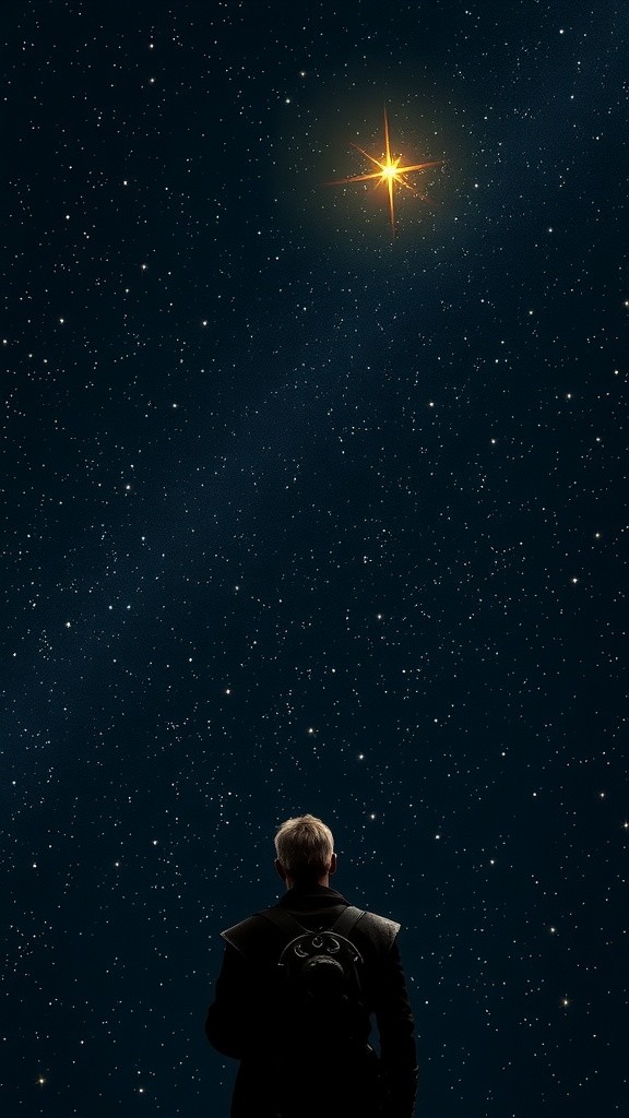 La petite étoile et le voyageur