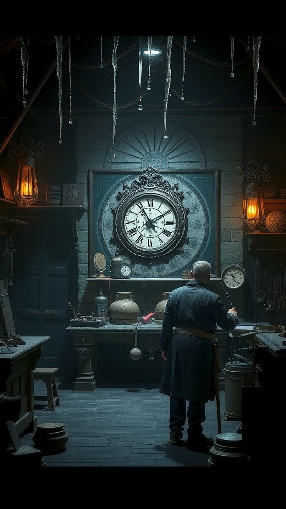 Cracks in Time: The Clockmaker's Secret Revealed