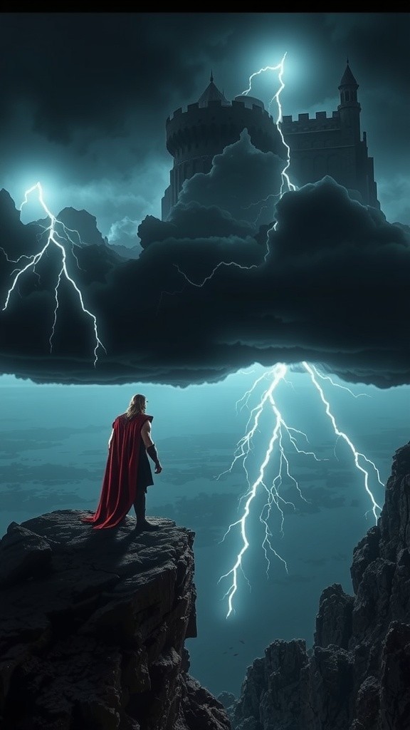 Pertarungan Epik: Thor vs Batman