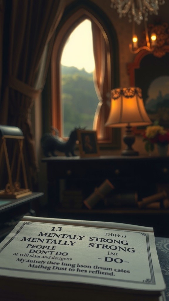 13 Things Mentally Strong People Avoid 💪