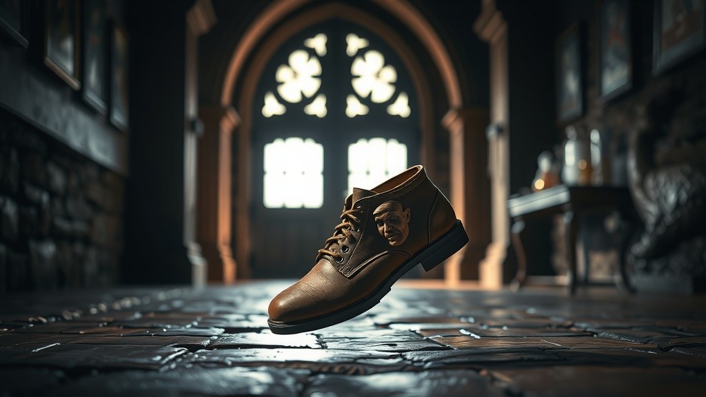 The Playful Leap of the Hopping Shoe