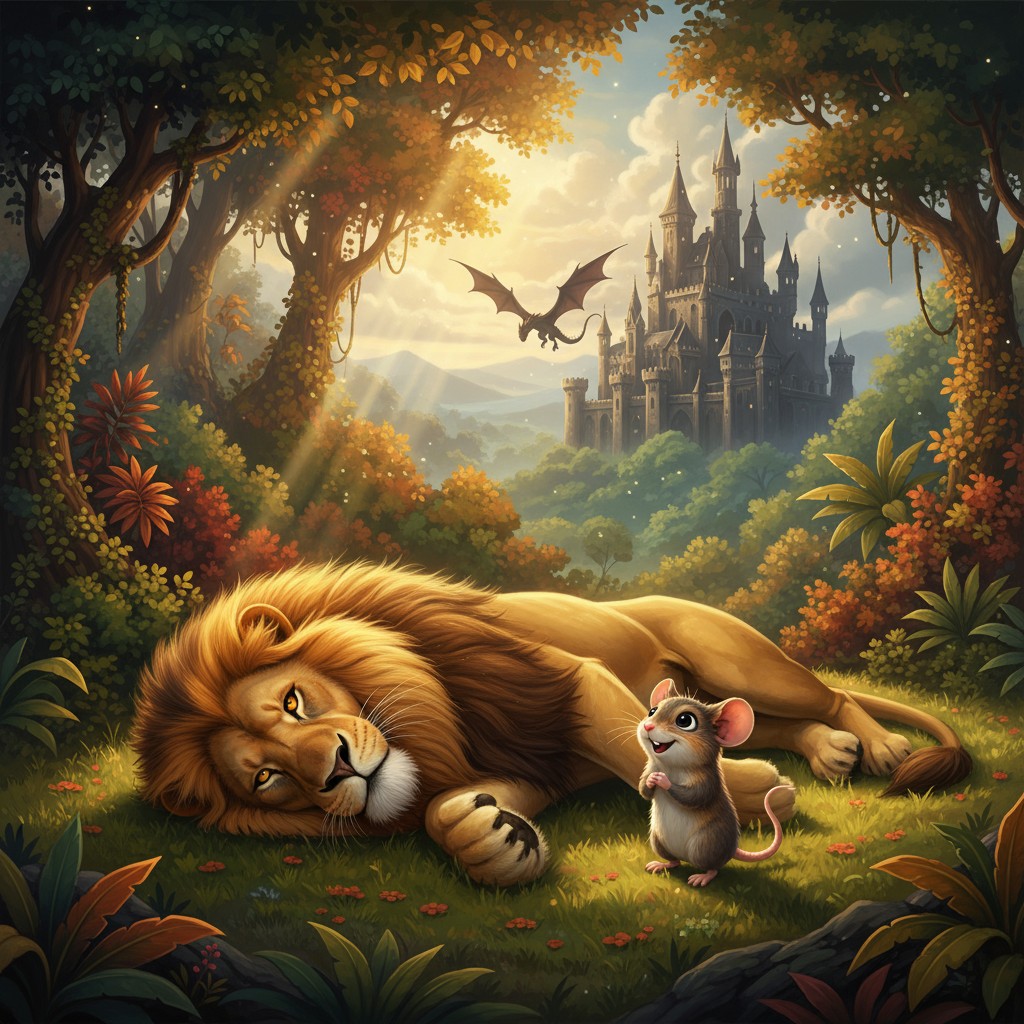 Sher aur Chuha: Dosti ka Ahamiyat