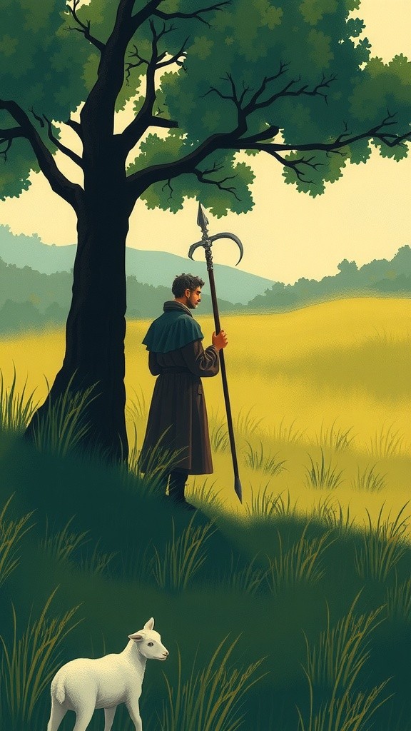 The Shepherd's Search for the Lost Lamb