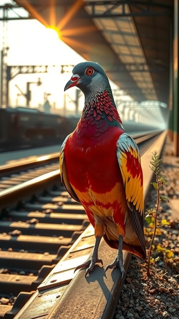 टीने की रखवाली: पिजन की प्रेम कहानी