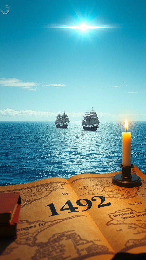 Penemuan Amerika oleh Christopher Columbus pada 1492