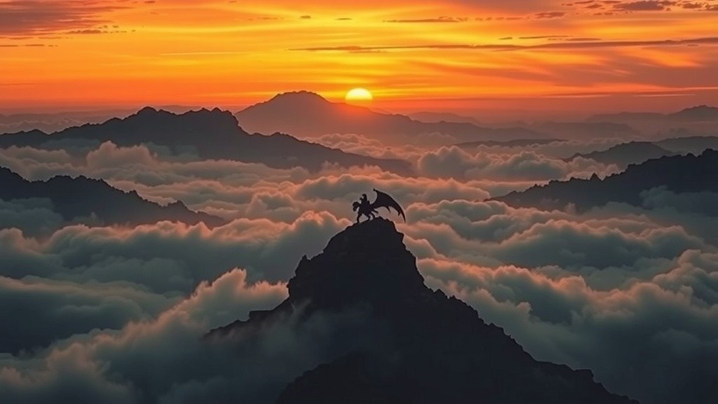 Epic Dawn of the Golden Dragon