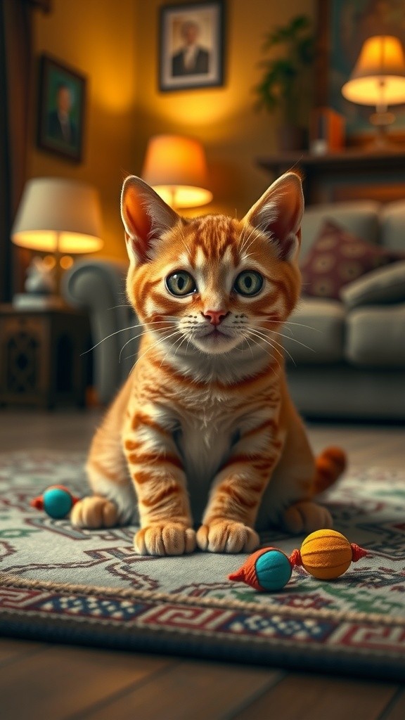 Bubu si Kucing Oranye dan Petualangan Sembunyi-sembunyi