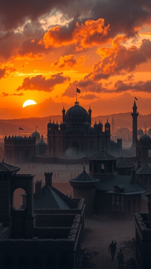 Clash of Titans: Superman vs. Hulk in a Dusk Showdown