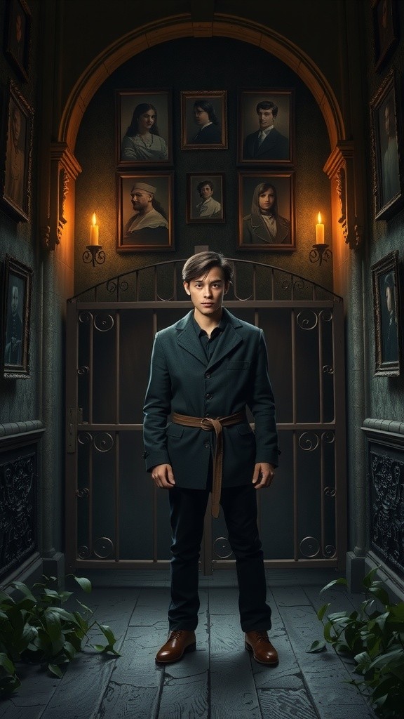 The Gallery of Haunting Portraits