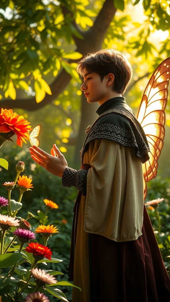 Cinta di Taman Bunga