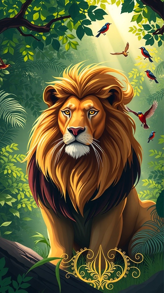 Raja the Mighty Lion and the Jungle Feast