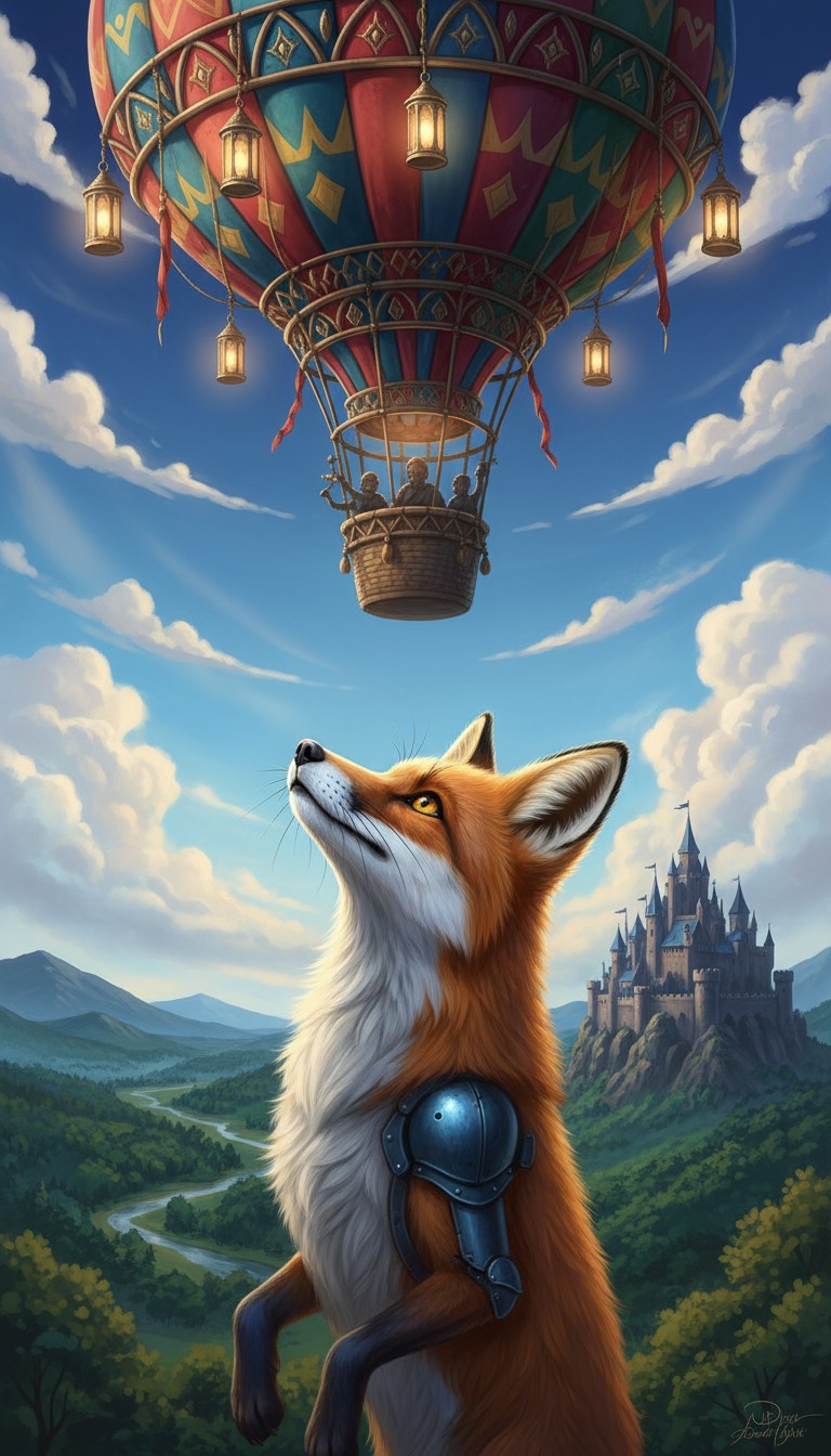 Luna and the Sky Balloon Adventure