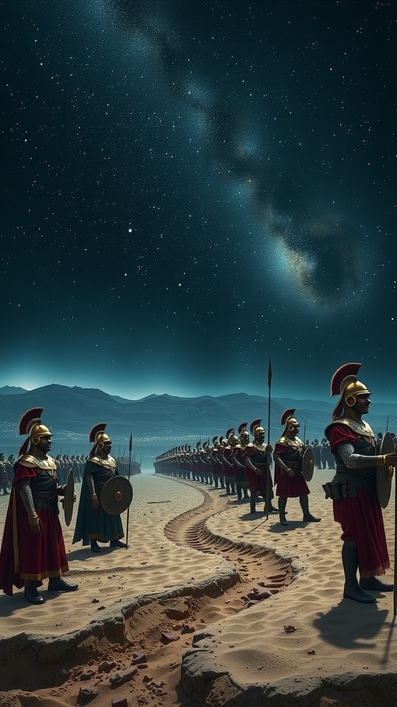 Alexander's Lightning Strike at Gaugamela