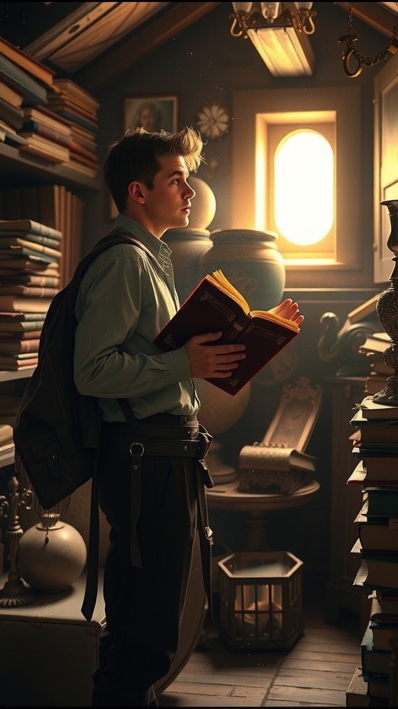 The Boy and His Special Book