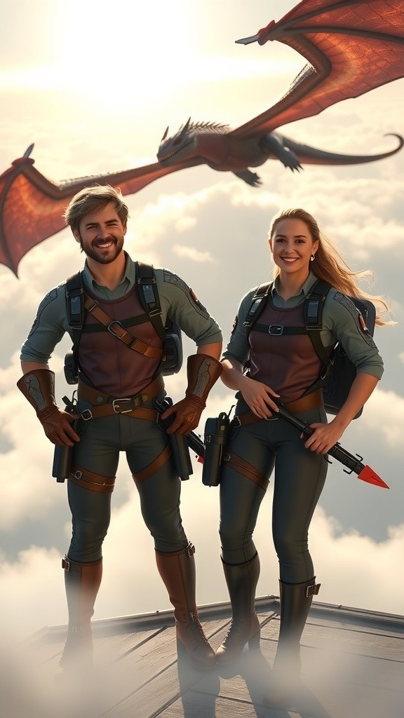 Bound by Flames: A Dragon Rider's Love