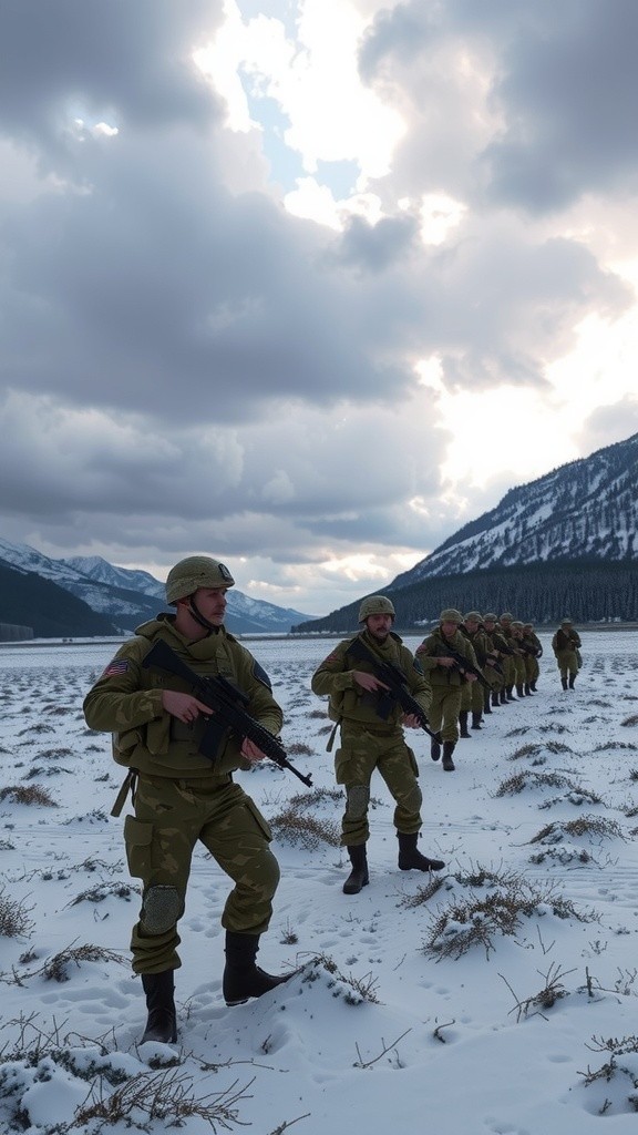 U.S. Soldiers Prepare for Action in Harsh Eastern European Training