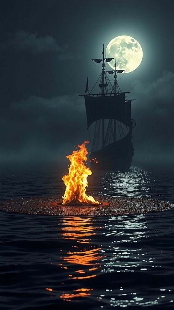 The Fire That Burned Even on Water: A Byzantine Tale