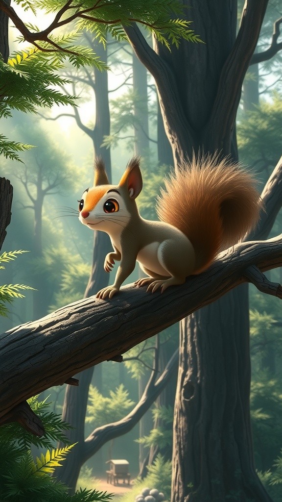 Squirrel Blasts Mount Everest