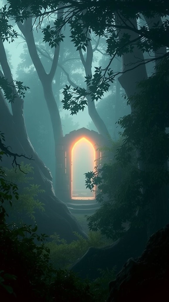 Portal Daun Terlarang: Petualangan Raka di Dimensi Baru