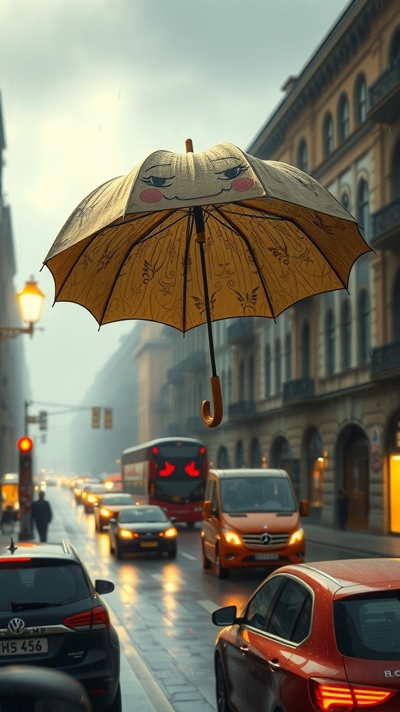 बोलने वाली छतरी का जादू