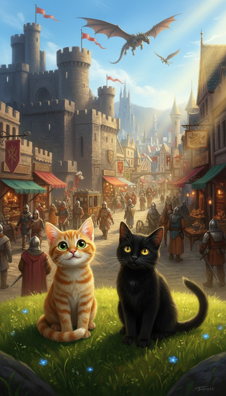 Cats Drive Cop Car to Carjack!