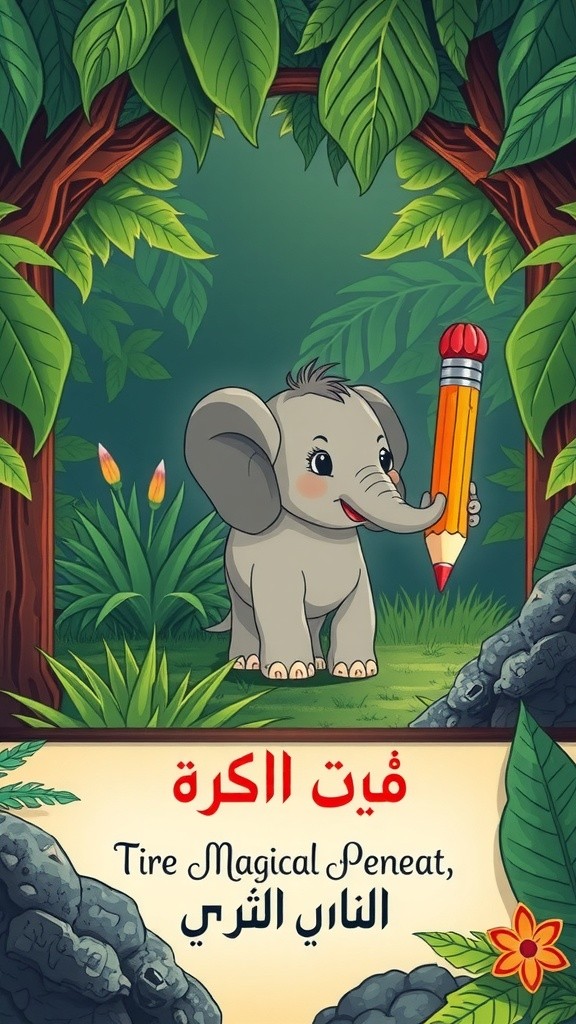 چھوٹو ہاتھی اور جادوئی قلم