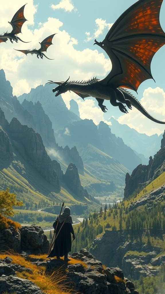 Forbidden Flames: A Dragon Rider's Love