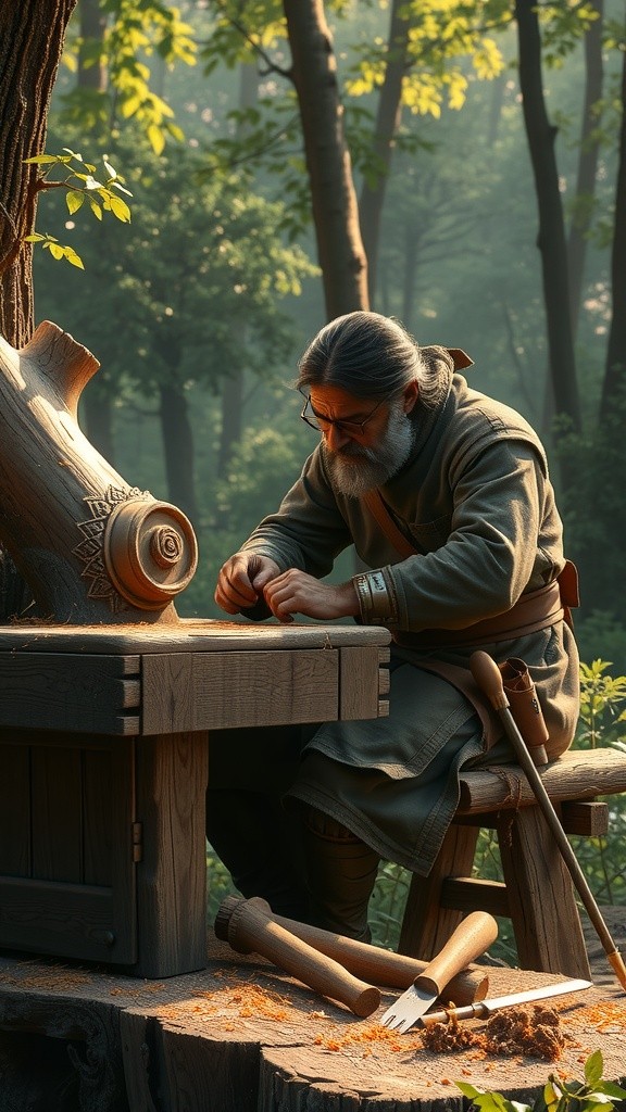 Dari Pohon Jati Menjadi Patung: Proses Pembentukan Diri