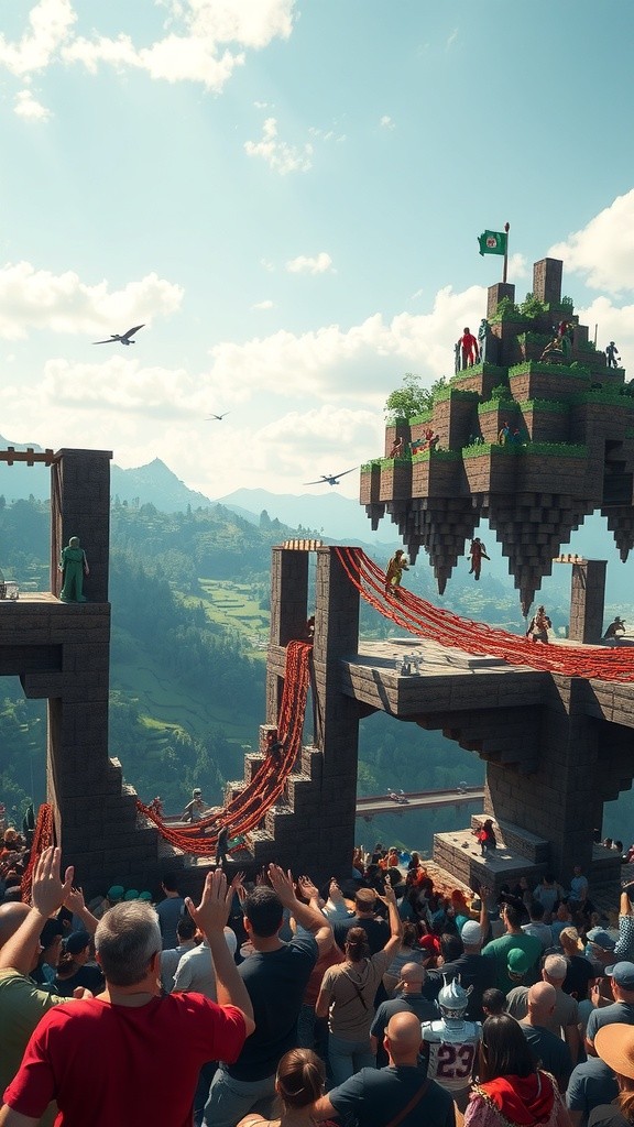 Viral Fake Text Story Over Minecraft Parkour!