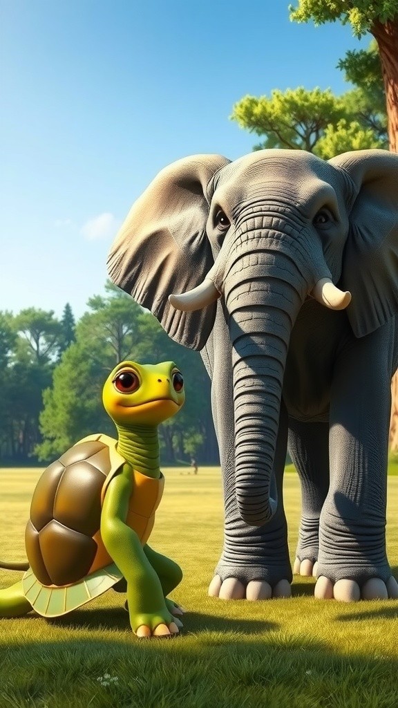 The Tortoise's Clever Plan