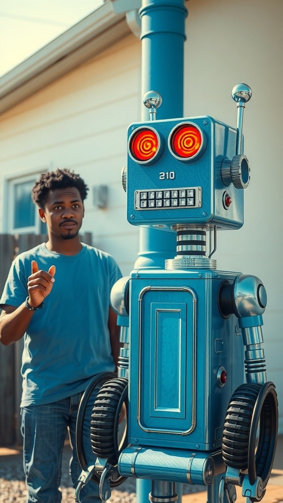 Bambang vs Tiang Listrik: Duel Tak Terduga