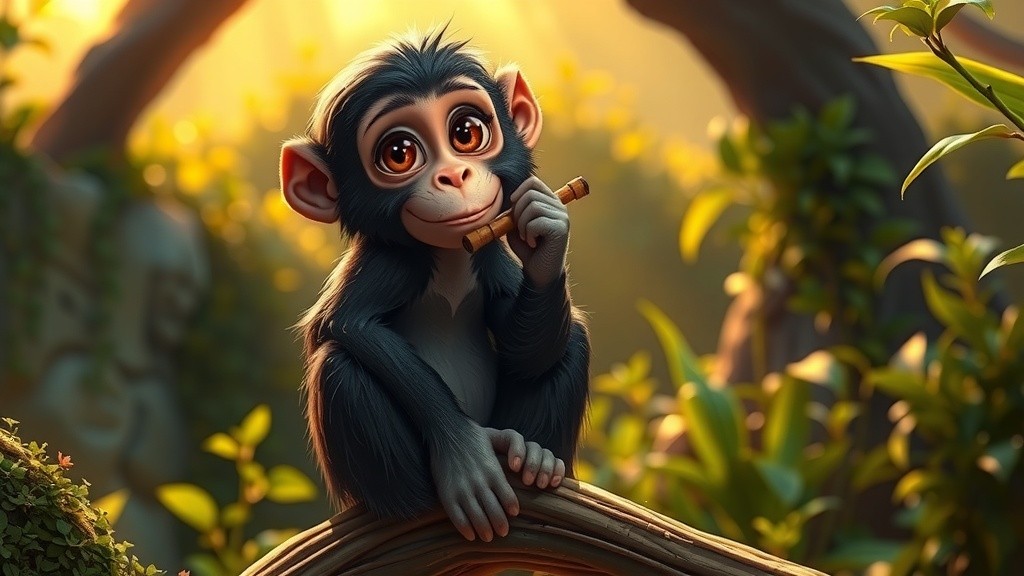 Monkey Mischief in Banka Babu's Garden