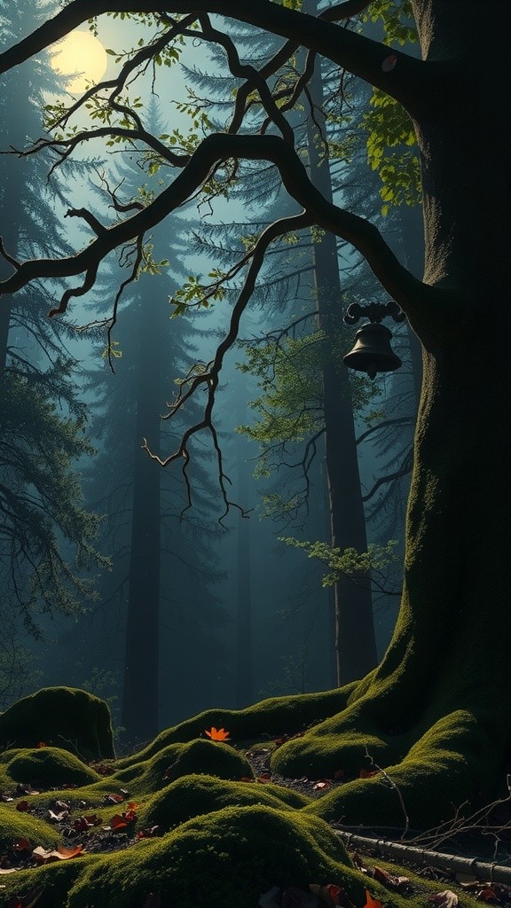 Cahaya di Hutan Mistis