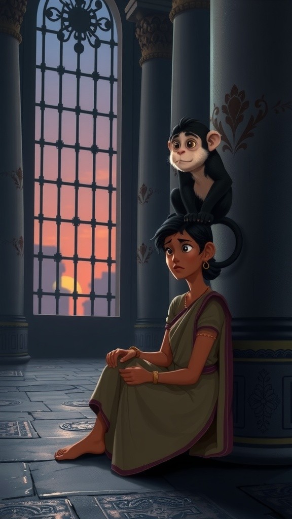 हनुमान जी का साहस और रावण का डर