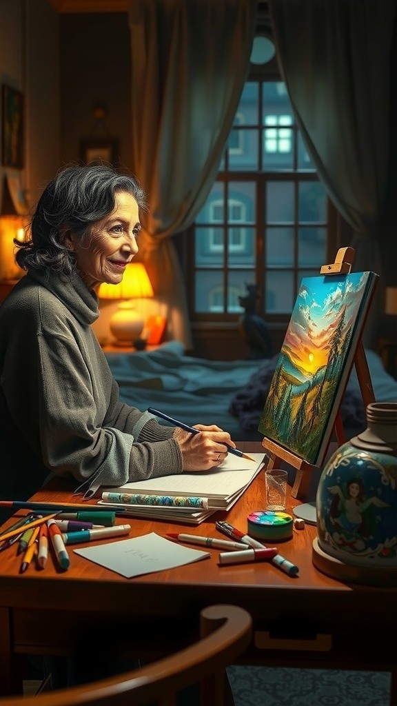 जादुई ब्रश और लिली की कला