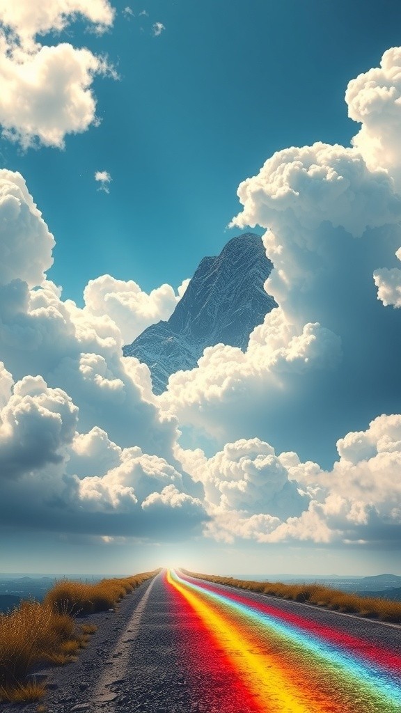 Petualangan Warna di Jalan Pelangi