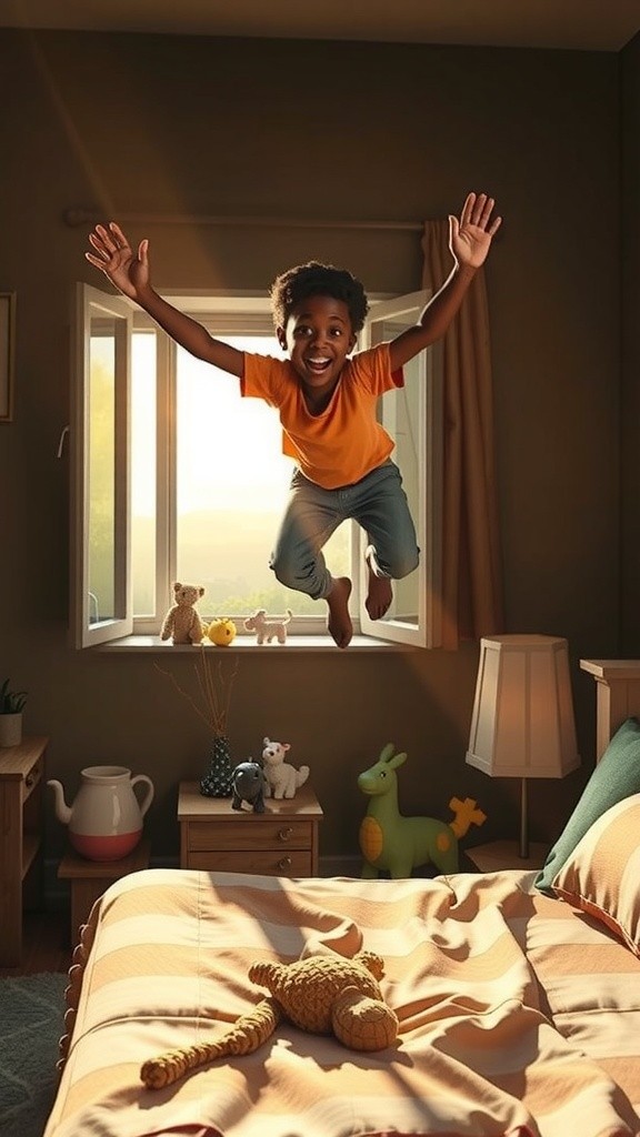 Gravitasi Hilang, Kampung Terbang!