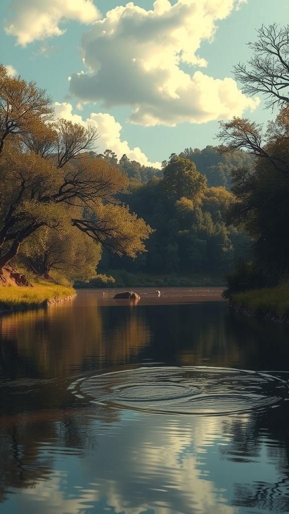Mengalir Kembali: Petualangan Nami dan Sungai Cokelat