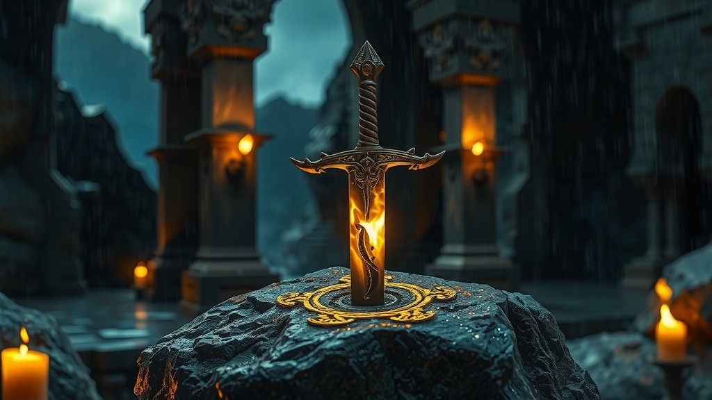 Pedang Awan Biru: Pertarungan antara Kebaikan dan Kegelapan