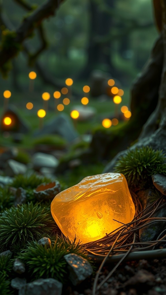 The Glowing Stone of Whispering Valley