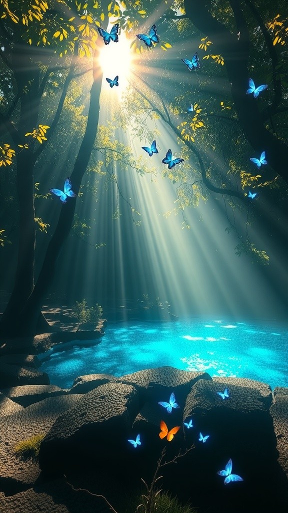 Cahaya Dalam Hutan Angker