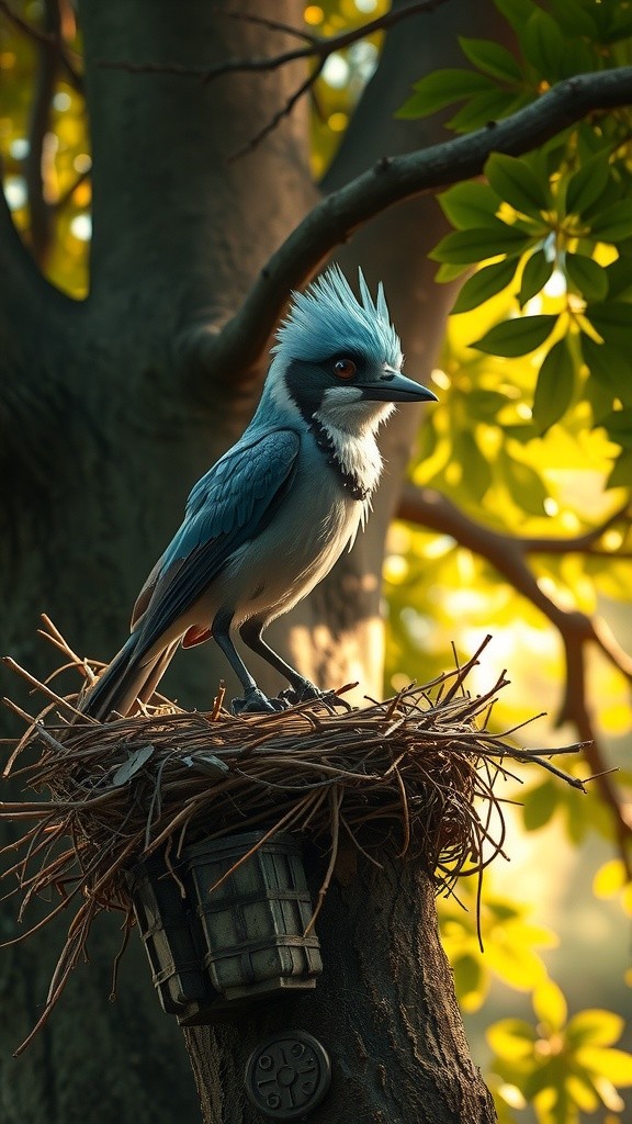 टीनू चिड़िया का नया परिवार